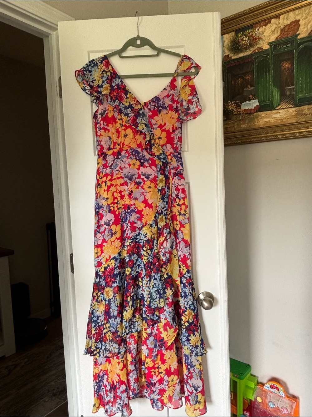 Floral Maxi Dress - Multicolor